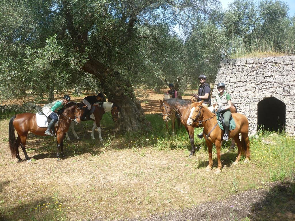 Masseria Li Campi Кавалліно-ді-Лечче Екстер'єр фото